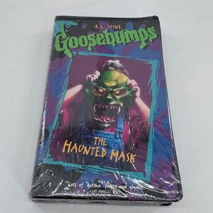 Goosebumps The Haunted Mask VHS 1995 R.L. Stine Factory Sealed New 4461